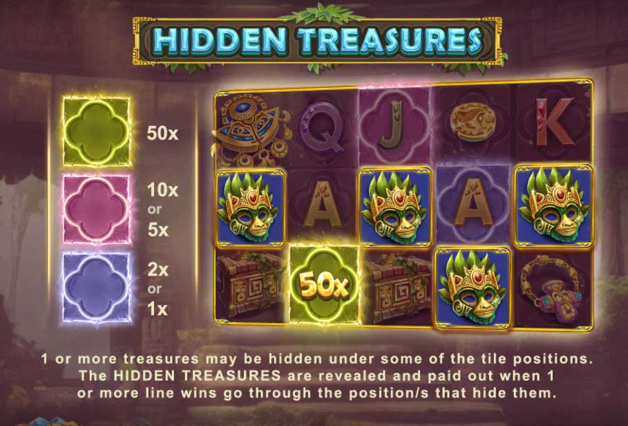 Cash Explorer slot game hidden treasures