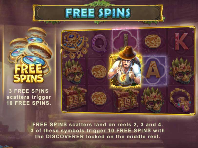 Cash Explorer slot game free spins